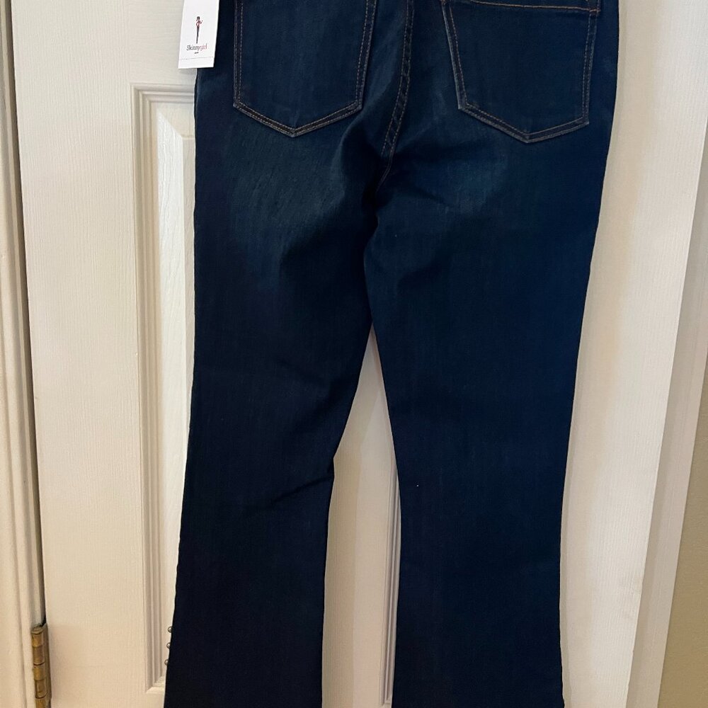 Skinny Girl Julie High Rise Crop Flare Jeans NEW